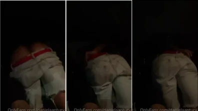 Travieso de coño Daniela antury mostrando sus bragas