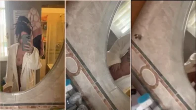 Travieso italiano, Alex Mucci que muestra los pezones