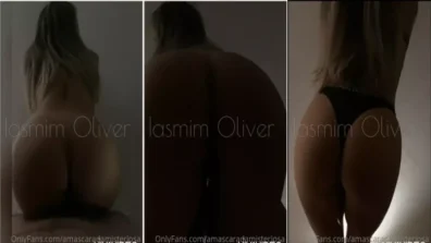 Asmim Oliver en el video casero follando