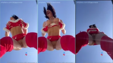 Bien provocativo ahjapans está mostrando el jerez