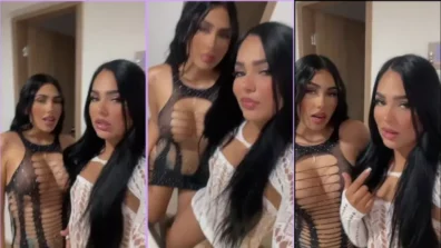 Cata González y amiga Hot Brunette bien Naughty