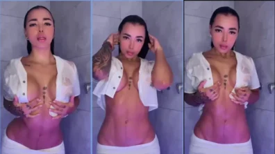 Jennifer sánchez Leaked en el baño