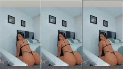 Lisbethoficial muy caliente en bragas negras