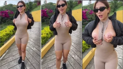 XXX deleite con un cuerpo y senos impresionantes que se muestran